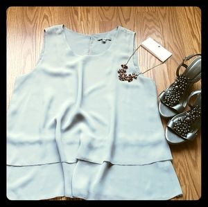 H&M gray sleeveless top